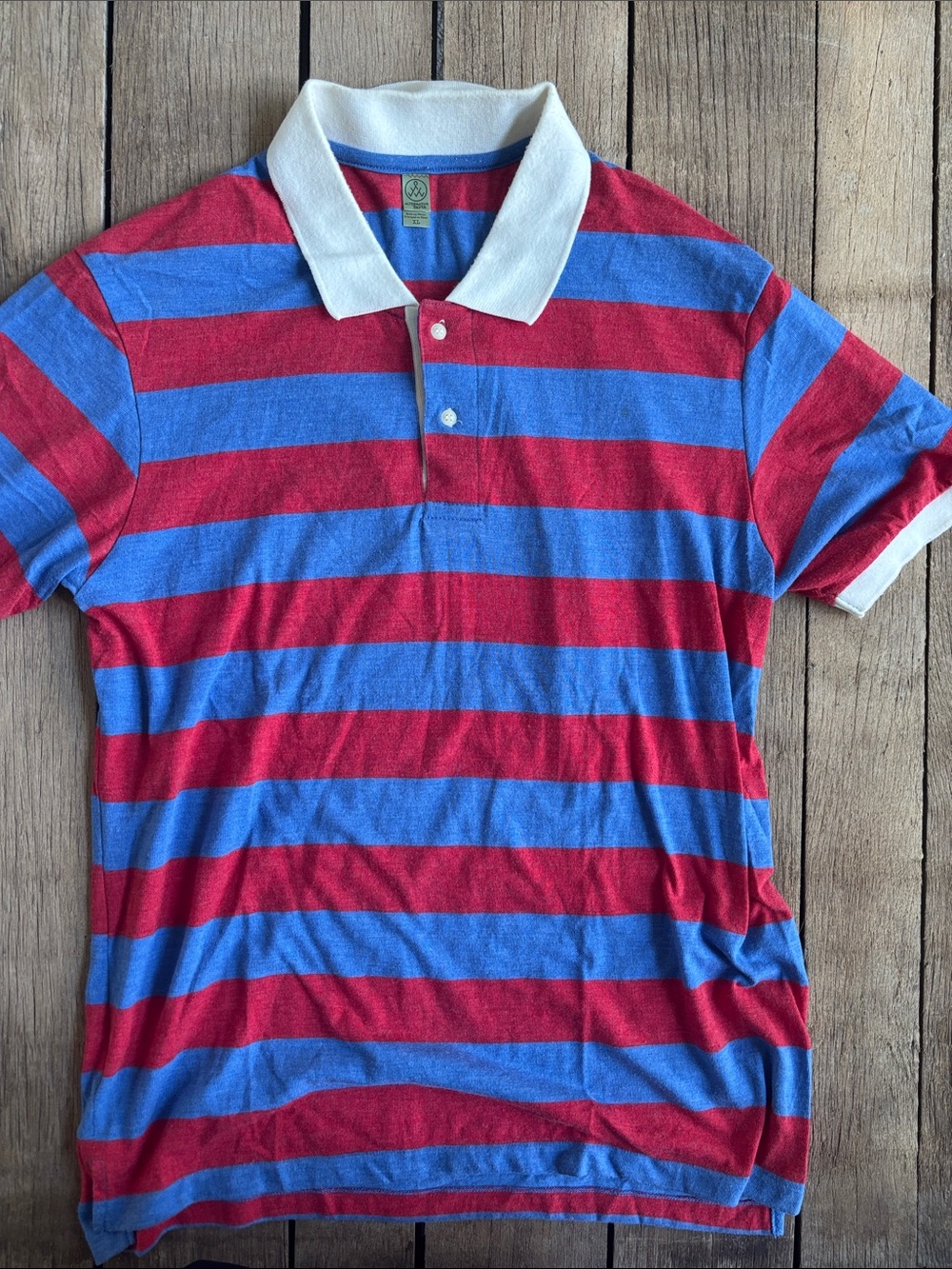 Alternative Apparel Earth Mens XL polyblend polo shirt